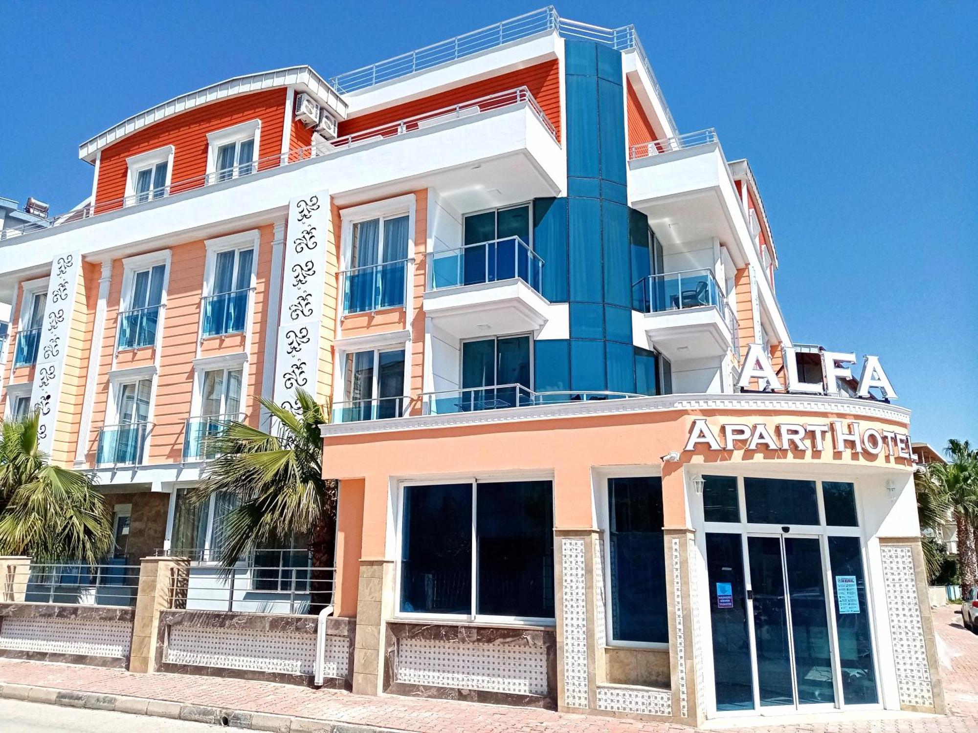 Alfa Apart Hotel Анталья Экстерьер фото